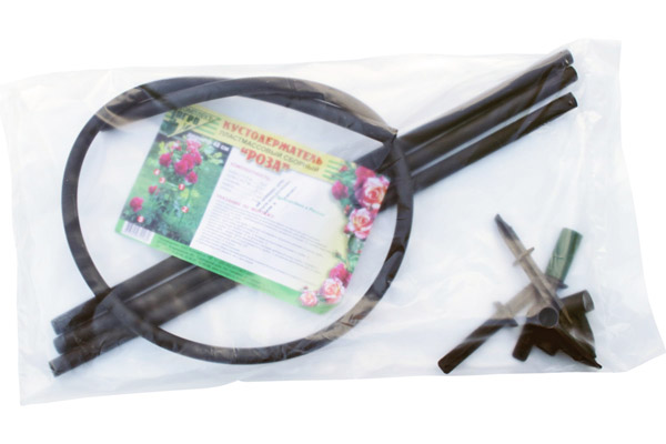 Кустодержатель "Роза" черный/10шт/КА/2886