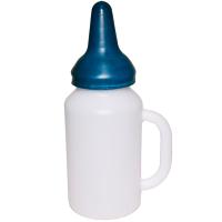 Инструмент Молокопоилка пласт. с ручкой и цветной соской 2л