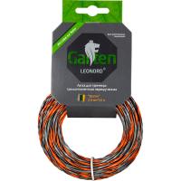 Леска д/триммера трехкомп. Ураган d-15м профиль-скрученный квадрат d-2,4мм 990649 /168шт/ Leonord