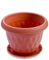 Кашпо "Розетта" 2,8л терракот С127ТЕР