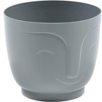 Кашпо ATENA 1,4л 14*12см серый 196 /5шт/