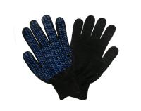 Перчатки ПВХ 5Н Протектор черные Кофорт ЛЮКС