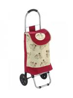 Сумка-тележка Прогулка 20кг 32*28*87см 2-х колесн. 093587 