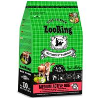 Собаки ZooRing Medium Active телятина/рис/яблоко д/взр.собак сред.пород 10кг/520523 ЧЗ