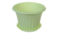Кашпо КЭРОЛ 1,5л мята М3156
