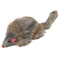 Игрушка к Мышь цветная длинный мех 8см/27759264/Каскад