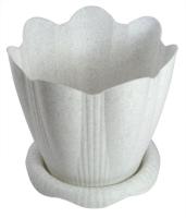 Кашпо Эдельвейс 3л мрамор С192М