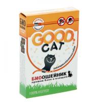 Ошейник ГУД КЭТ БИО для кошек и мелких собак против блох и клешей 35 см оранжевый