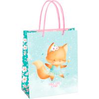 Пакет подарочный 18*23*10см "Cute fox" мат. ламинация MESHU/MS_61570/Рельеф