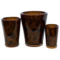 Конус из 3-х коричневый