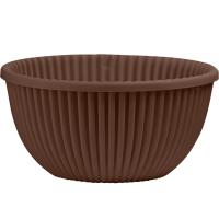 Кашпо Верде 6л темно-коричневый КШ-5780 /10шт/ ПП