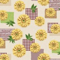 Клеенка столовая "МАЖОР" нетканная основа с ПВХ покрытием рулон 1,35м*20м (621/2) /Колорит