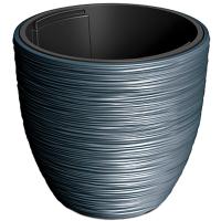 Кашпо Furu 56,9*44,5см 92/56л антрацит с вставкой DBFU570-S433 /1шт/