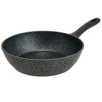 Сковорода-сотейник алюмин. D26см Black Marble антиприг.покрытие, инд.дно AK-0535 /6шт/ Alpenkok