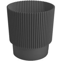 Кашпо Elsa Del D 17*19см серый 070874 /5шт/