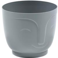 Кашпо ATENA 2,2л 16,5*14см серый 197 /5шт/