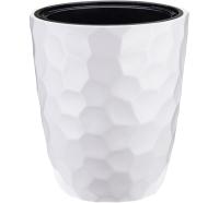 Кашпо МОЗАИКА 39см белый 9/19,5л М3409