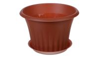 Кашпо КЭРОЛ 1,5л терракот М3156