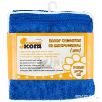 Салфетка д/уборки 30*30см MFS-01/5 (5шт) микрофибра 310238