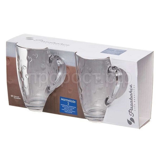 Набор кружек Мармелад 325мл (2шт) 55823B /12шт/Pasabahce 