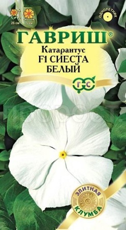 Катарантус Сиеста белый F1 5шт 