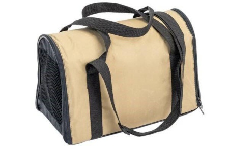 Сумка переноска ЧИП Конверт-Туннель №1 раскладная с карманом и ремнем 39*22*26/9026