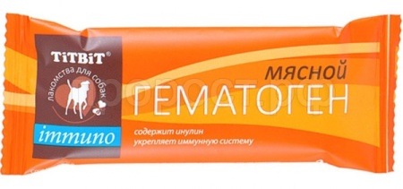 Лакомство С Гематоген мясной иммуно 1шт 005927/005910