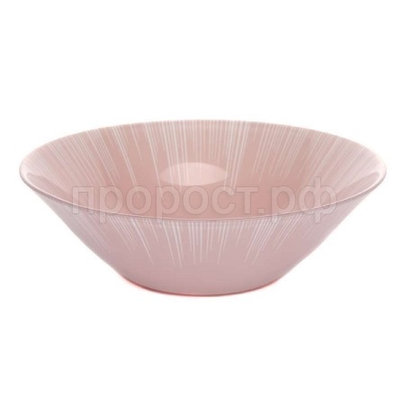 Салатник ФОКУС 162мм розовый 10533SLBD73