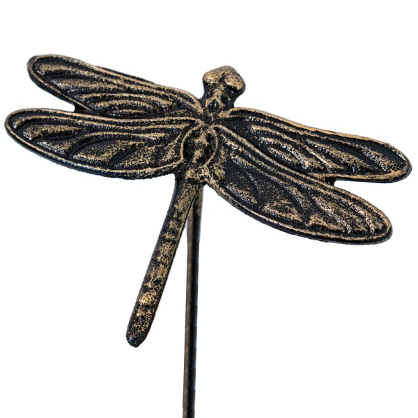 Стикер садовый РЗДИ СТРЕКОЗА бронза/1шт